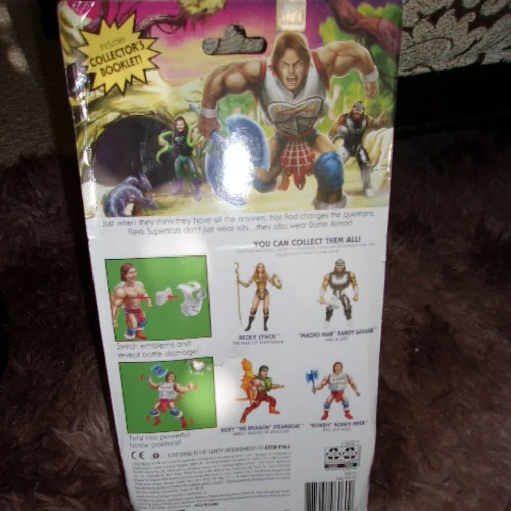 Masters of the WWE MOTU Universe Rowdy Roddy Piper New